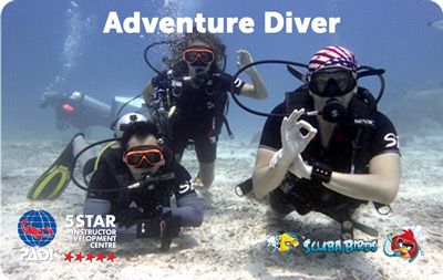 PADI Adventure Diver Course on Koh Phangan Island - Two Days Diving Course 