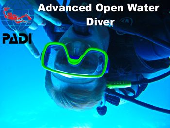 PADI Advanced Open Water Diver Course