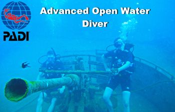 PADI Advanced Open Water Diver course