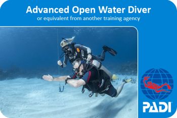 PADI Advanced Open Water Diver course