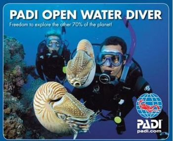 PADI Open Water Diver course