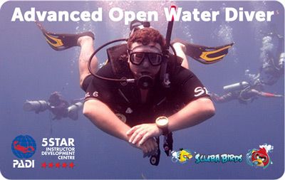 PADI Advanced Open Water Diver Course for certified divers on Koh Phangan Island - Two Days Diving Course 