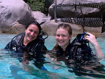 Two-day diving tour for beginners from Samui to Koh Tao with 2 dives & accommodation