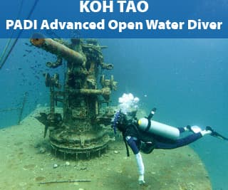 PADI Advanced Open Water Diver Course on Koh Tao Island 