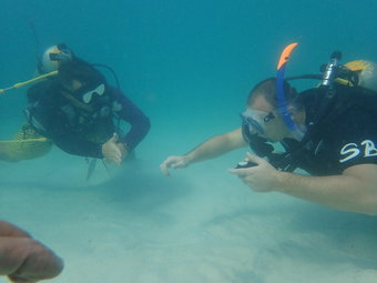 Deep diver course on Koh Tao Island